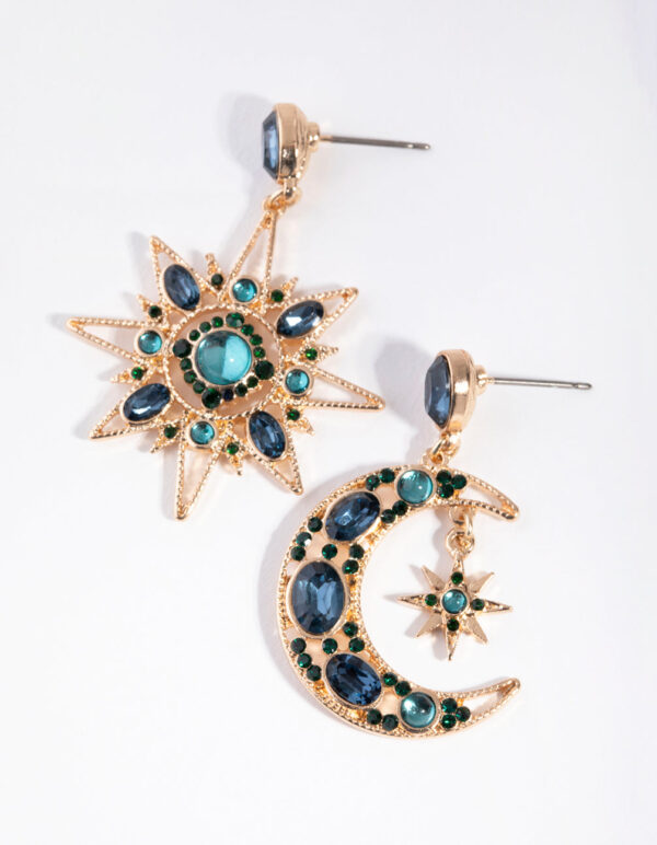 Mini Star & Moon Earrings