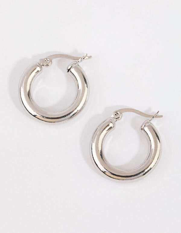 Simple Circle Hoop Earrings