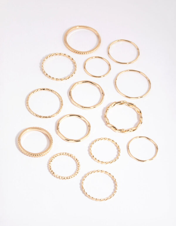 Fine Mixed Ring Pack