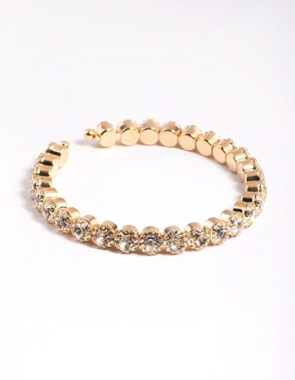 Round Open Cuff Bangle