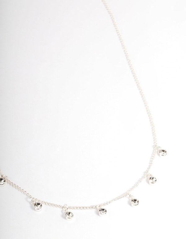 Stone Droplet Necklace