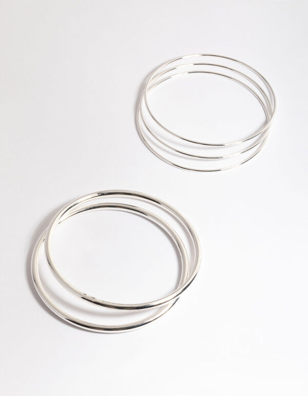 Round Mix Bangle 5-Pack