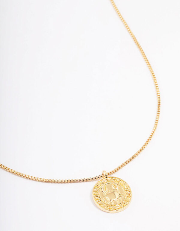 Cancer Star Sign Pendant Necklace
