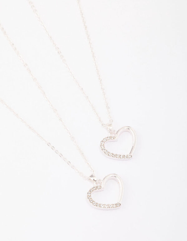 Open Heart Necklace Pack