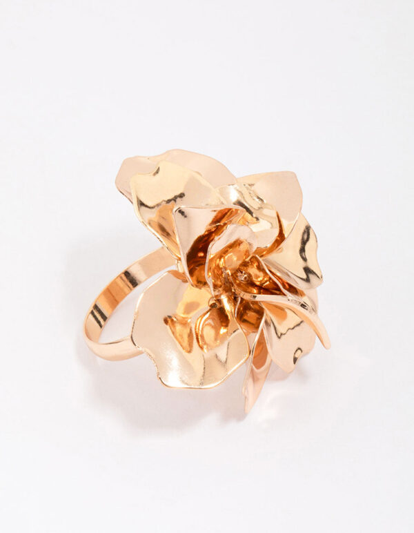 Metal Flower Ring