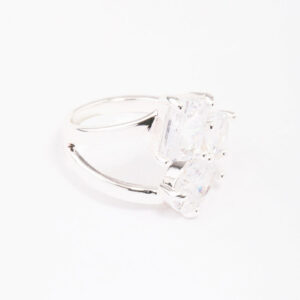 Mixed Stone Trio  Ring