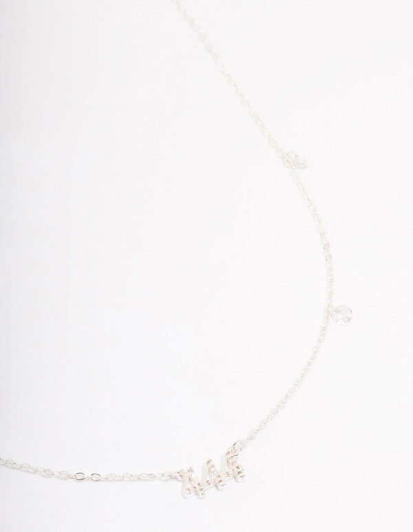 Angel Number Cubic Zirconia Chain Necklace