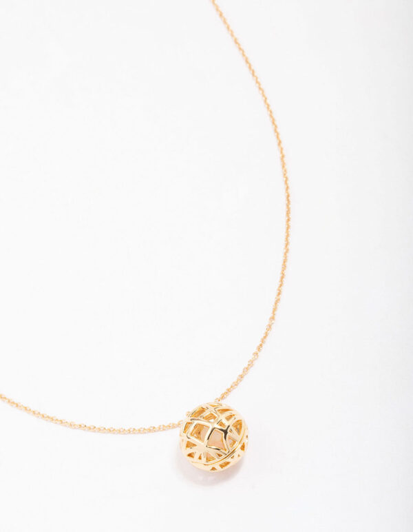 Sphere Pendant Necklace