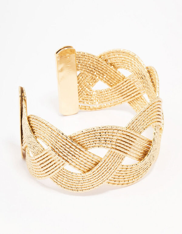 Textured Woven Wrist Cuff