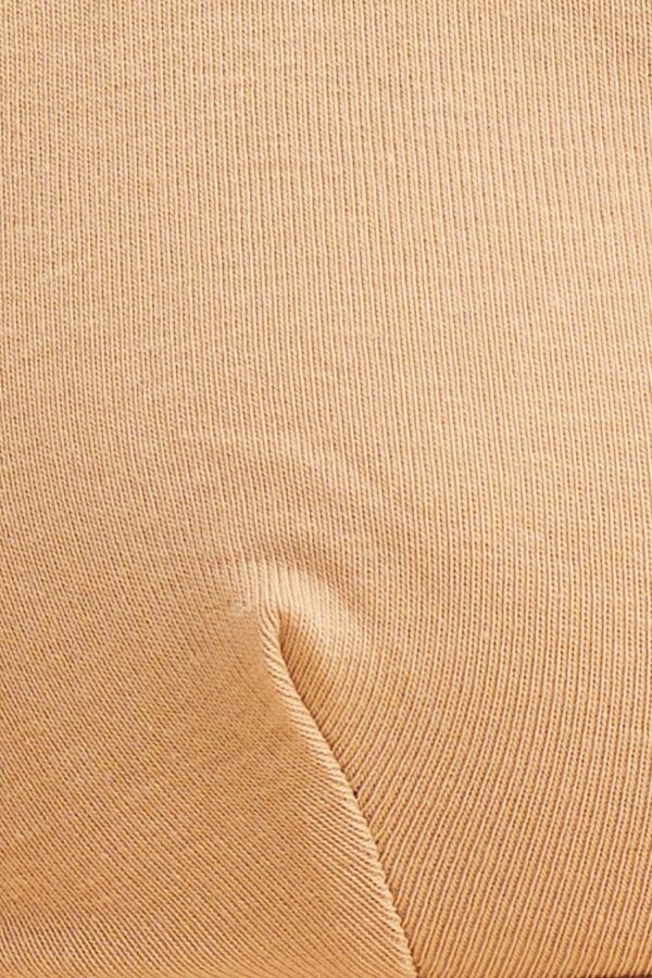 Beige Triangle Bralette Cotton Stretch - Image 6