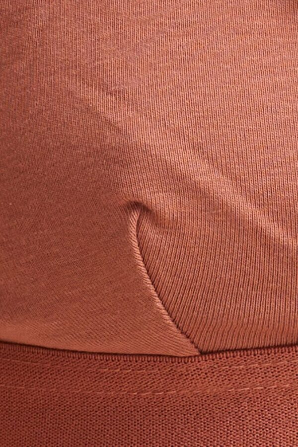 Orange Triangle Bralette Cotton Stretch - Image 6
